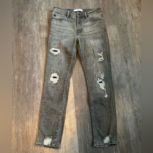 Kancan distressed denim